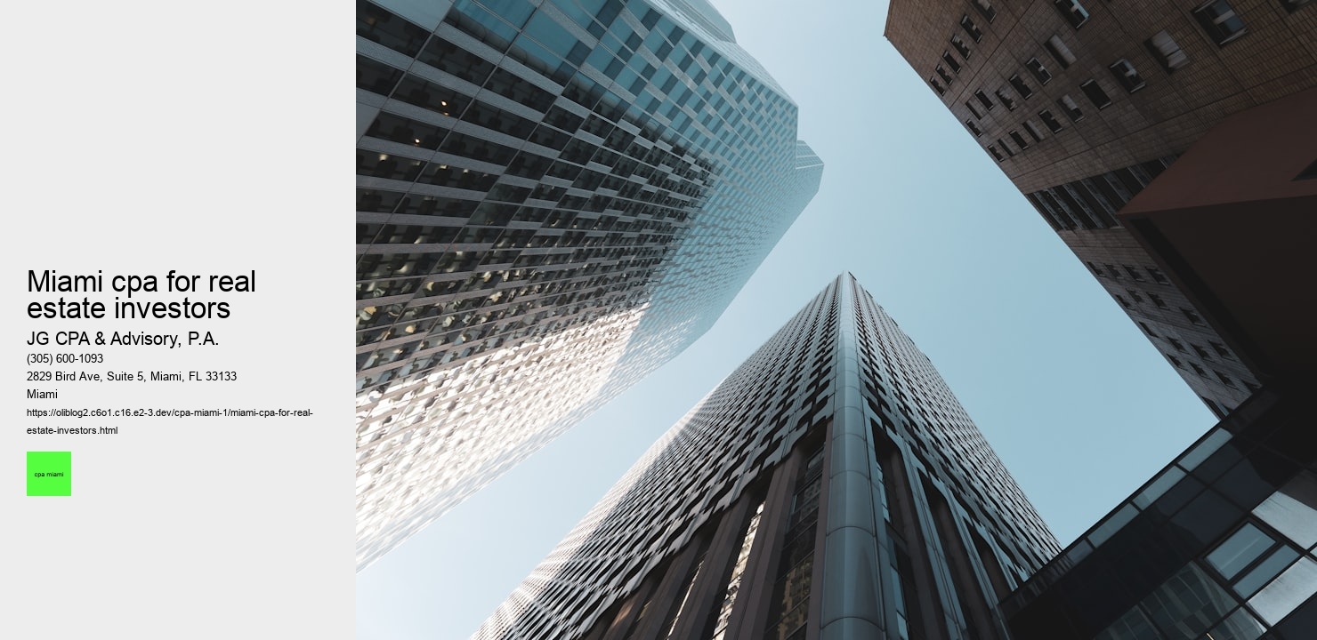 miami cpa for real estate investors